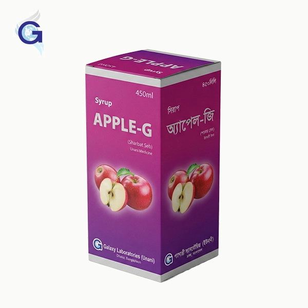 Apple-G Syrup by Galaxy Laboratories Unani for General Weakness and Liver Care.